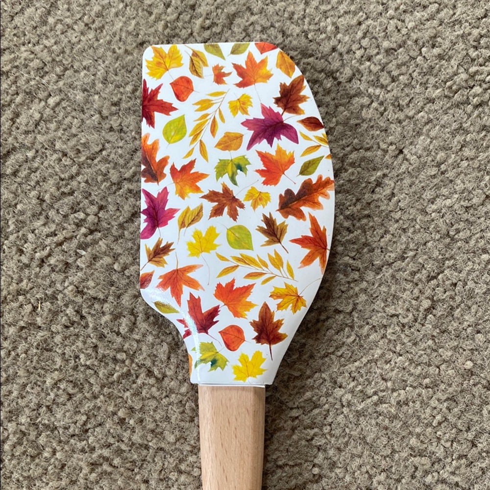 Colorful Leaf Pattern Spatula - Picture 6 of 6